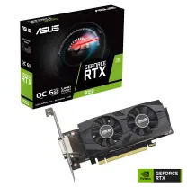 ASUS GeForce RTX 3050 OC RTX3050-O6G-LP-BRK NVIDIA 6GB GDDR6 96Bit DX12 Gaming (Oyuncu) Ekran Kartı