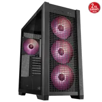 ASUS TUF Gaming GT302 TG ARGB Temperli Cam USB 3.2 Siyah E-ATX Mid-Tower Gaming (Oyuncu) Kasa (90DC00I0-B19000)