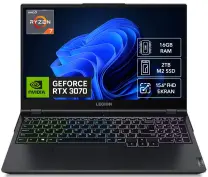 Lenovo Legion 5 15ACH6H 82JU00EATX Ryzen 7 5800H 16GB 2TB SSD 8GB RTX 3070 GDDR6 15.6″ FHD FreeDOS Gaming Notebook