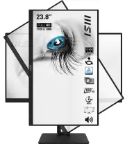 MSI 23.8″ PRO MP242AP 1920x1080 (FHD) 16:9 FLAT IPS 100HZ 1MS Adaptive-Sync Pivot Monitör