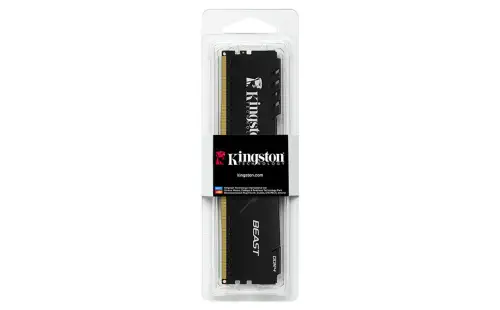 Kingston Beast KF432C16BB/8TR 8GB (1x8) DDR4 3200Mhz CL16 Siyah Gaming RAM (Bellek)
