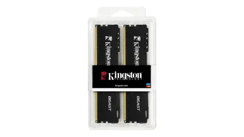 Kingston Beast KF436C17BBK2/16TR 16GB (2x8) DDR4 3600Mhz CL17 Siyah Gaming RAM (Bellek)