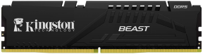Kingston Beast KF552C36BBE-16TR 16GB (1x16) DDR5 5200Mhz CL36 Siyah Gaming RAM (Bellek)
