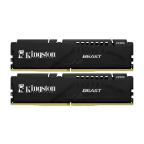 Kingston Beast KF556C36BBEK2-16TR 16GB (2x8) DDR5 5600Mhz CL36 Siyah Gaming RAM (Bellek)