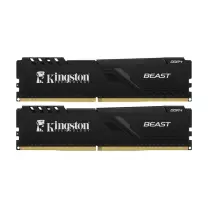 Kingston Beast KF432C16BBK2/32TR 32GB (2x16) DDR4 3200Mhz CL16 Siyah Gaming RAM (Bellek)