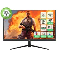 GamePower Vivid T40 24″ Curved RGB 180Hz 0.5ms FHD Va Panel 2x2W Speaker Gaming Monitör (Sıfır Ölü Piksel Garantili)