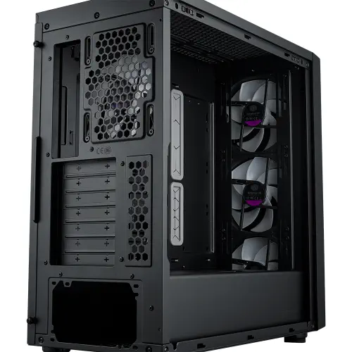 Cooler Master MasterBox 600 TG MB600-KGNN-S00 Mesh ARGB ATX Siyah Mid Tower Kasa