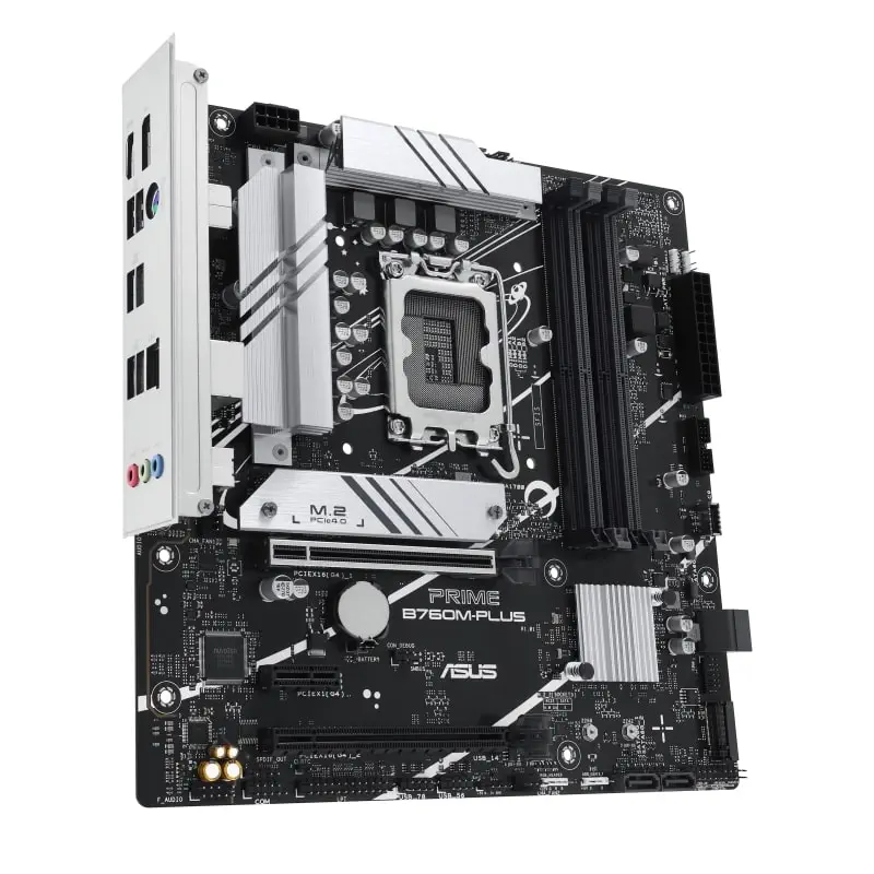 ASUS PRIME B760M-PLUS B760 Soket 1700 DDR5 7200(OC)Mhz mATX Gaming (Oyuncu) Anakart