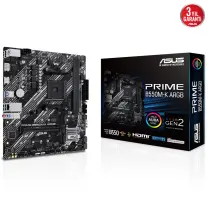 ASUS Prime B550M-K ARGB AMD Soket AM4 DDR4 4866(OC)MHz Micro ATX Gaming (Oyuncu) Anakart