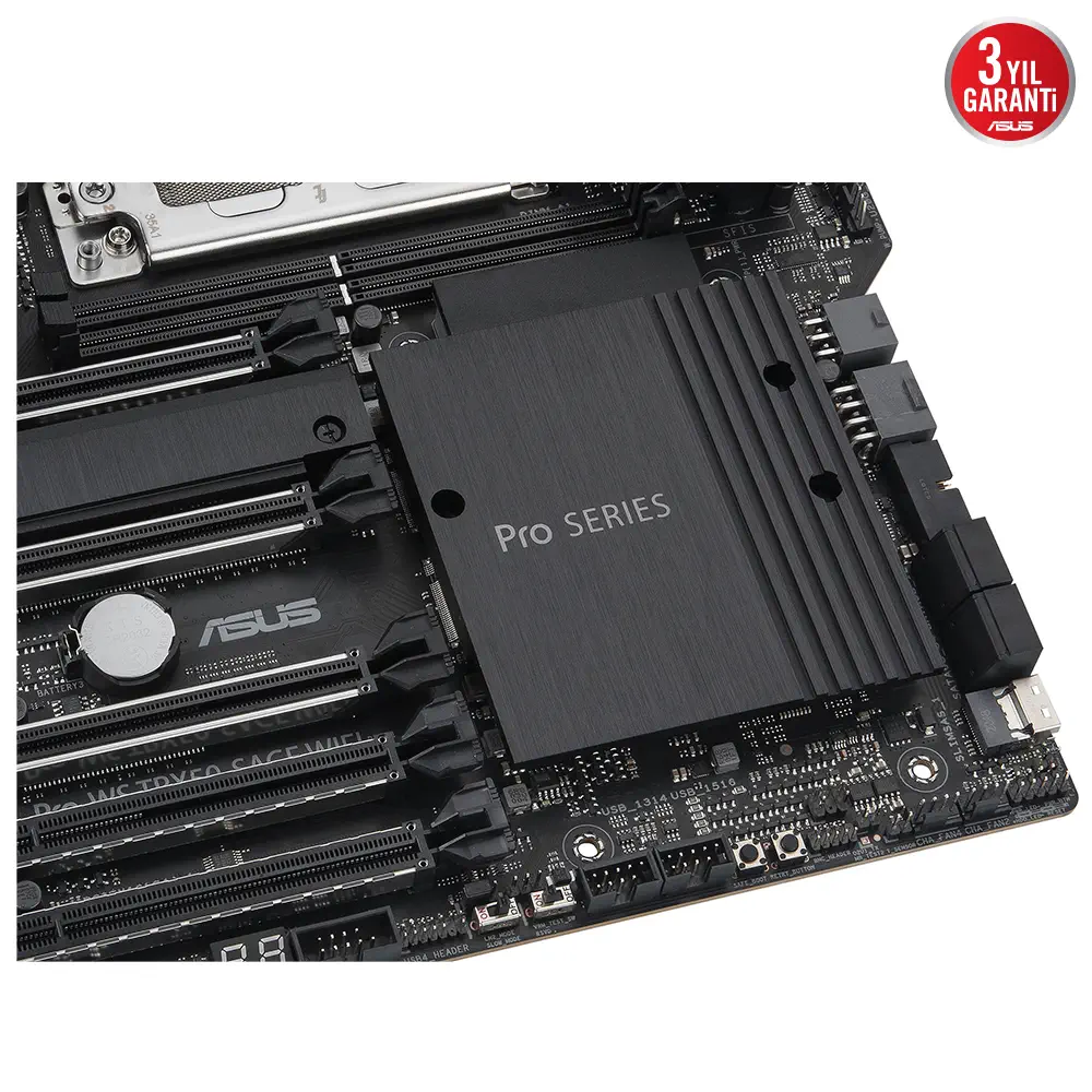 ASUS PRO WS TRX50-SAGE WIFI AMD TRX50 Soket sTR5 DDR5 CEB Anakart