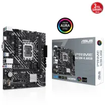 ASUS Prime H610M-K ARGB DDR5 M.2 HDMI VGA mATX 1700p Gaming (Oyuncu) Anakart