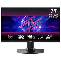 MSI 27″ MPG 274URF QD 0,5ms 160Hz Rapid IPS Adaptıve-Sync UHD Gaming Monitör