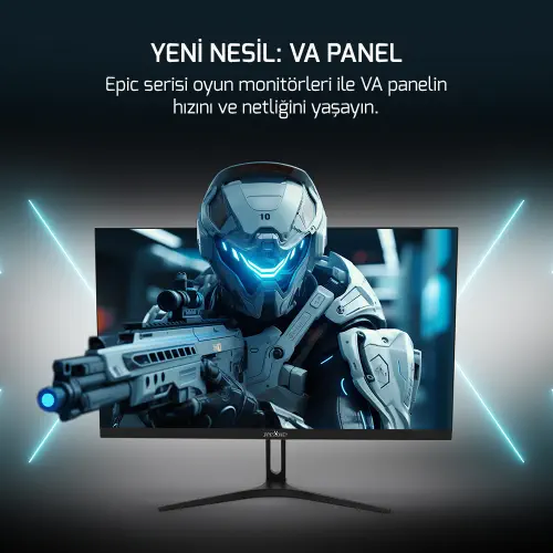 James Donkey Epic E20 27″ 200Hz 0.5Ms FHD VA Panel Gaming Monitör (Sıfır Ölü Piksel Garantili)