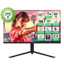 GamePower 24.5″ Scorp S10 RGB 500HZ 0.2MS FHD Flat FAST IPS Pivot HDR400 Speaker Gaming Monitör (Sıfır Ölü Piksel Garantili)