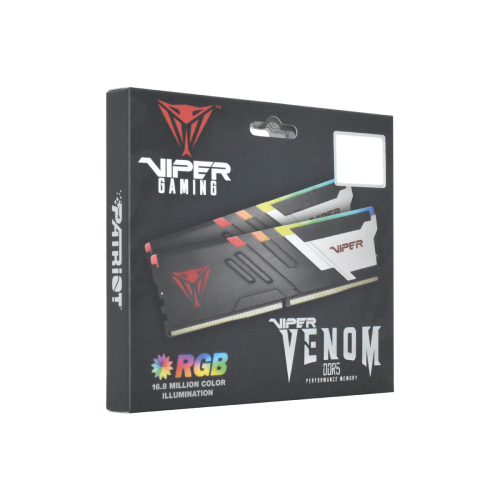 Patriot Viper Venom RGB PVVR532G700C32K 32GB (2x16GB) DDR5 7000MHz CL32 Gaming Ram (Bellek) 