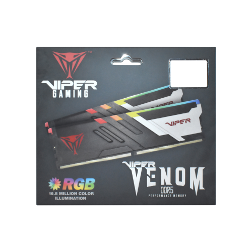 Patriot Viper Venom RGB PVVR532G700C32K 32GB (2x16GB) DDR5 7000MHz CL32 Gaming Ram (Bellek) 