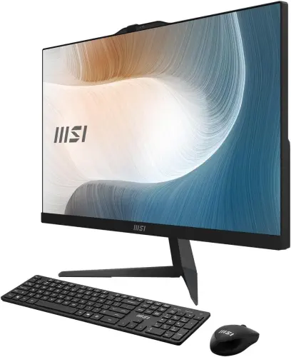 MSI Modern AM242 12M-838XTR 23.8″ i5-1235U 16GB DDR4 512GB SSD Full HD FreeDOS Non-Touch Siyah All In One PC