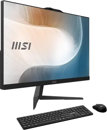 MSI Modern AM242 12M-838XTR 23.8″ i5-1235U 16GB DDR4 512GB SSD Full HD FreeDOS Non-Touch Siyah All In One PC