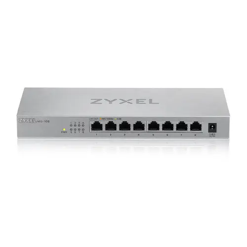 Zyxel MG-108 8 Port 10/100/1000 Mbps Yönetilemez Switch