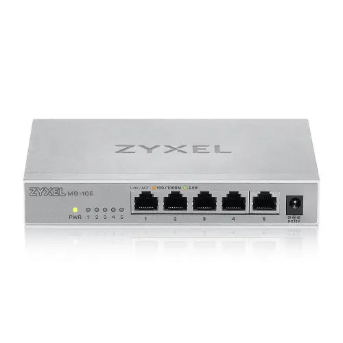 Zyxel MG-105 5 Port 10/100/1000 Mbps Yönetilemez Switch