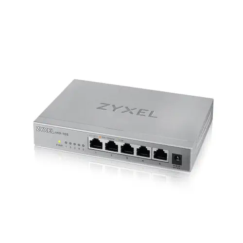 Zyxel MG-105 5 Port 10/100/1000 Mbps Yönetilemez Switch