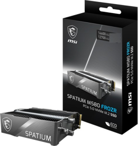 MSI Spatium M580 FROZR Soğutuculu 2TB PCIe 5. M.2 SSD