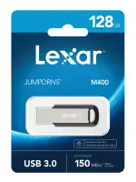 Lexar 128GB LJDM400128G-BNBNG JumpDrive M400 USB 3.0 150Mb/s USB Flash Bellek