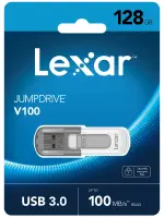 Lexar 128GB LJDV100-128ABGY JumpDrive V100 USB3.0 USB Flash Bellek