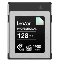 Lexar 128GB LCXEXDM128G-RNENG Professional CFExpress Type-B 1900/1700MB/s Hafıza Kartı