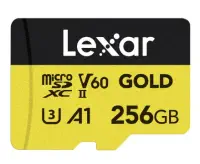 Lexar 256GB LMSGOLD256G-BNNNG Gold MicroSDXC UHS-II 280/180MB/s MicroSD Hafıza Kartı