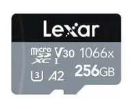 Lexar 256GB LMSSIPL256G-BNANG High Performance 205/150MB/s MicroSD Hafıza Kartı