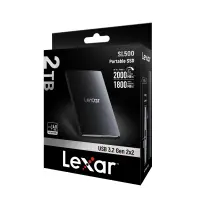 Lexar 2TB LSL500X002T-RNBNG EXT.SSD USB3.2  2000MB/ 1800MB/s  SSD Disk