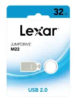 Lexar 32GB LJDM022032G-BNJNG  JumpDrive M22 USB 2.0 USB Light Gold Flash Bellek