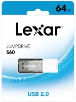 Lexar 64GB LJDS060064G-BNBNG JumpDrive S60 USB 2.0 Flash Bellek