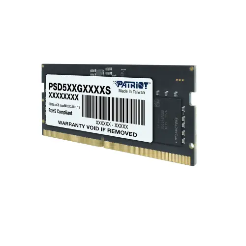 Patriot Signature Line PSD516G480081S 16GB(1x16GB) DDR5 4800MHz CL40 SODIMM Ram(Bellek)