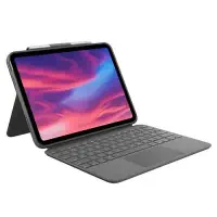 Logitech Combo Touch iPad Gri 10.9″ 10. Nesil Klavyeli Kılıf -920-011381