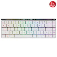 ASUS ROG Falchion RX Low Profile Red Switch RGB Kablosuz TR Mekanik Beyaz Gaming Klavye