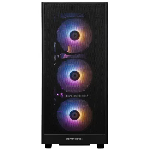 Bitfenix Grafi Black 750W 80+ Bronze Siyah Gaming (Oyuncu) Kasa (BFC-GRMB75KKGSK-4F) 