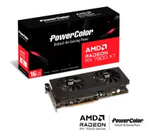 POWERCOLOR RX7800XT 16G-P 16GB GDDR6 256Bit Gaming(Oyuncu) Ekran Kartı