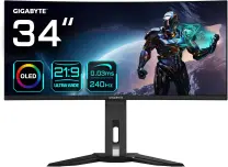 Gigabyte MO34WQC2 34″ 0.03ms GTG 240 Hz OLED Gaming (Oyuncu) Monitör 