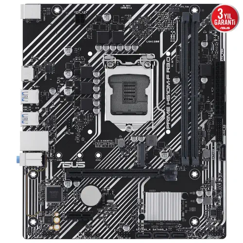 ASUS PRIME H510M-F R3.0 INTEL H470 LGA1200 DDR4 3200MHz mATX Gaming (Oyuncu) Anakart