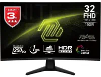 MSI MAG 32C6X 31.5'' 1ms 250Hz VA Curved  Adaptive-Sync Full HD Gaming (Oyuncu) Monitör  