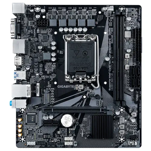 Gigabyte H610M-S2H-V2-DDR5 Intel H610 Soket 1700 DDR5 5600MHz mATX Gaming (Oyuncu) Anakart