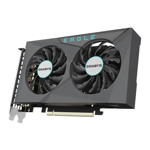 Gigabyte GeForce RTX 3050 Eagle OC 6G GV-N3050EAGLE OC-6GD 6GB GDDR6 96Bit DX12 Gaming (Oyuncu) Ekran Kartı