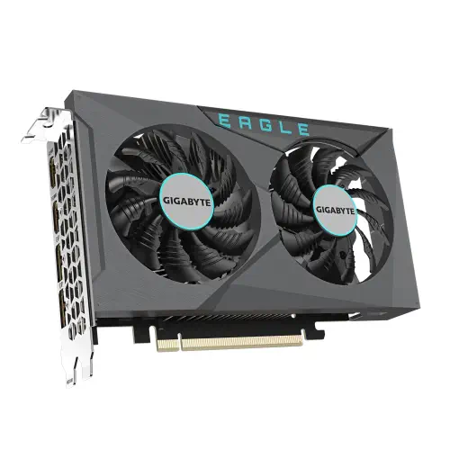 Gigabyte GeForce RTX 3050 Eagle OC 6G GV-N3050EAGLE OC-6GD 6GB GDDR6 96Bit DX12 Gaming (Oyuncu) Ekran Kartı