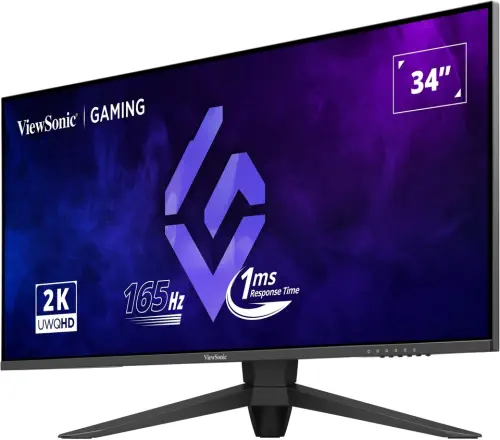 ViewSonic 34” VX3480-2K-PRO 1ms 165hz UWQHD FreeSync Premium Gaming (Oyuncu) Monitör