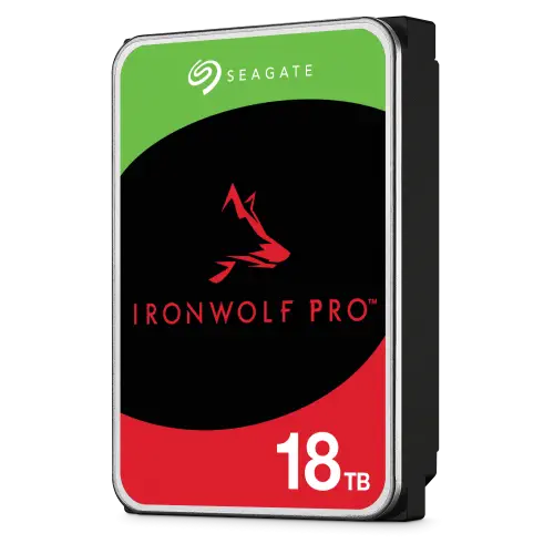 Seagate IronWolf ST18000NT001 18TB 7200RPM 256MB 285MB/s 3.5” SATA 3 NAS Harddisk