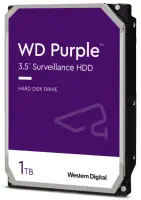 WD Purple WD11PURZ 1TB 3.5″ 5400RPM 64MB SATA 6GB/s 7x24 Güvenlik Diski