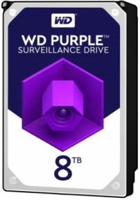 WD Purple WD85PURZ 8TB 3.5″ 5640RPM 256MB SATA 6GB/s 7x24 Güvenlik Diski