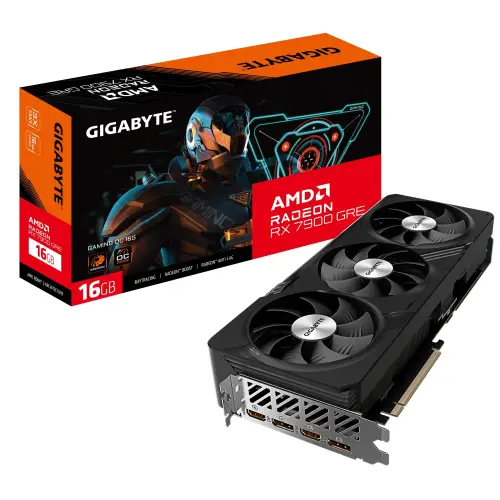 Gigabyte Radeon RX 7900 GRE Gaming OC 16G GV-R79GREGAMING OC-16GD GDDR6 256Bit Gaming (Oyuncu) Ekran Kartı